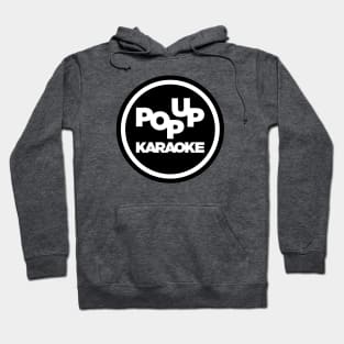 Pop Up Karaoke Giant Circle Logo Hoodie